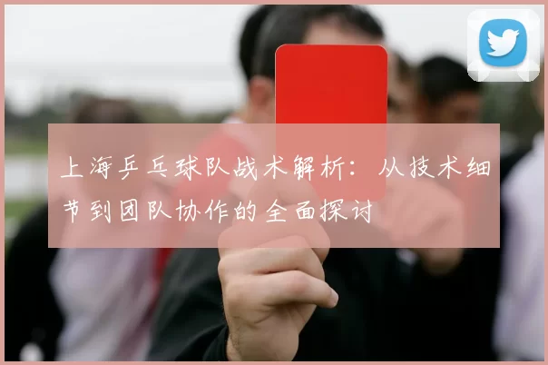 上海乒乓球队战术解析：从技术细节到团队协作的全面探讨